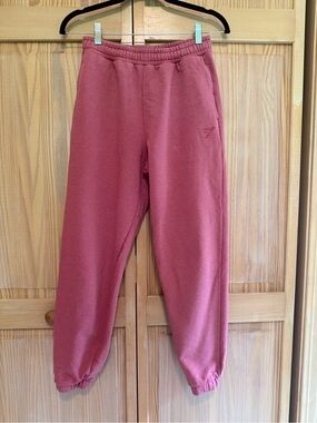 Gymshark Pink Logo Joggers